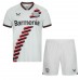 Bayer Leverkusen Alejandro Grimaldo #20 Replica Away Minikit 2023-24 Short Sleeve (+ pants)